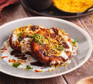Aloo Tikki Chaat [3 Tikki]