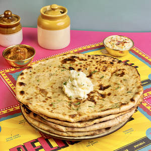 Corn Cheese Paratha