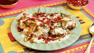 Aloo Tikki Chaat