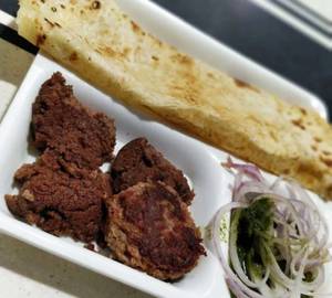 Lucknowi galawati kebab paratha combo                                              
