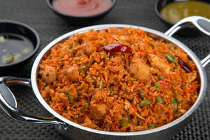 Schezwan Chicken Fried Rice