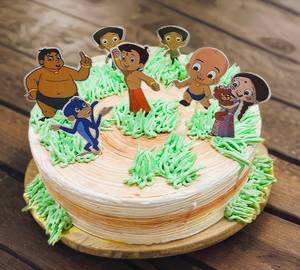 Chota Bheem Theme Cake [500 Grams]