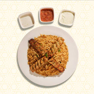 Chicken Kabab + Mandi Rice Combo