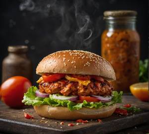 Peri Peri Fusion Chicken Burger