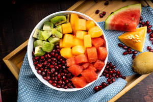 Protein Rich Fruit Bowl  [600 Gms]