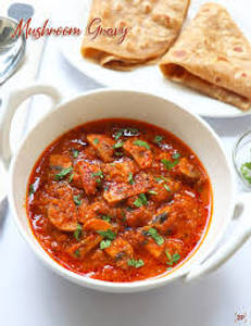 Roasted mushroom masala