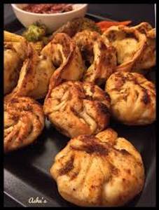 Chicken Tandoori Momos [7 Pieces]