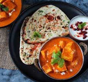 Paneer Makhani With Butter Naan