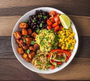 Grilled Paneer Burrito Bowl