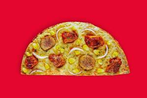 Double Chicken Feast Semizza (Half Pizza)(Serves 1)