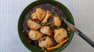 Soupy Veg Momos