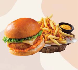 Aloo Burger+Fries [70 Grams]