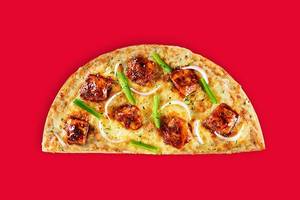 Bbq Chicken Semizza (Half Pizza)(Serves 1)