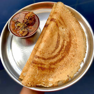 Double Dosa With Chicken
