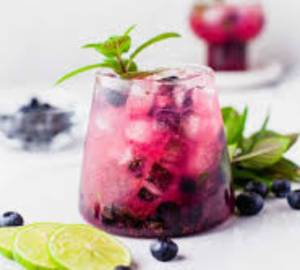 Blueberry mojito