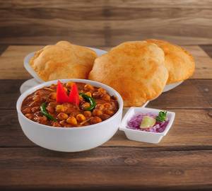 Dal Poori  With Chole Masala
