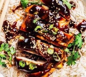 Teriyaki Chicken With Brown Rice