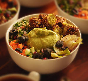 Green Falafel Bowl