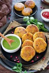 Khumb Cheese Corn Kebab