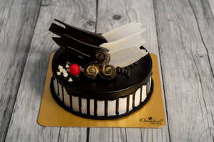 Vanilla Choco Chips Cake