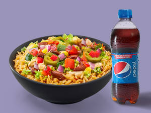 Value Rice Bowl & Pepsi Pet Non-Veg