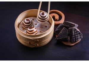 Steamed Chocolate Bao