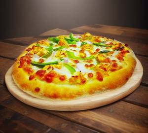 Capsicum Onion Pizza