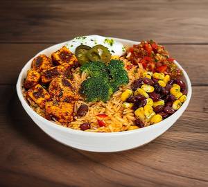 Chipotle Paneer Burrito Bowl