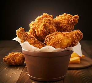 Crispy Fried Bucket Chicken (8 Pieces)