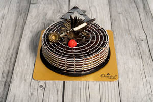 Zebra Torte Cake
