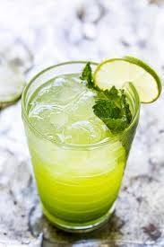 Green mint mojito