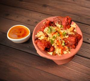 Handi Fish Biryani ( Boneless) 