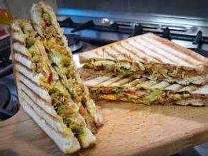 Cheese and Corn Sandwich