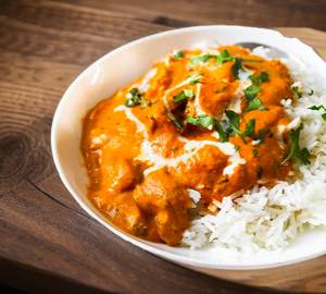 Chicken Tikka Masala With Brown Rice Pilaf [Medium]