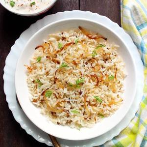 Fried onion pulavo
