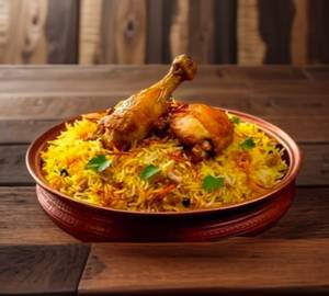 Chicken leg biryani