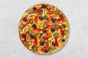 Garden Fresh Veggie Regular Pizza (Serves 1)