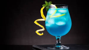 BLUE CURRACO MOJITO