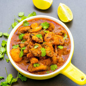 Mushroom Kadhi