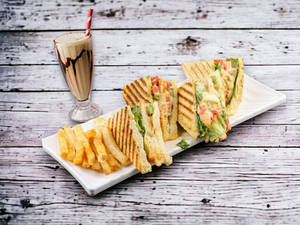 Veg Grill Sandwich Meal