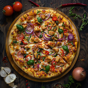 Chicken Px Delight Pizza