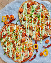 Jain tandoori cheese pizza