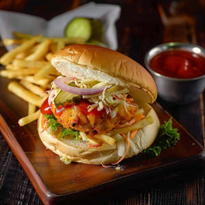 Classic Vada Pav Burger