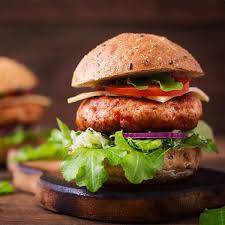 Tandoori plain burger