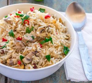 Mushroom Fried Rice