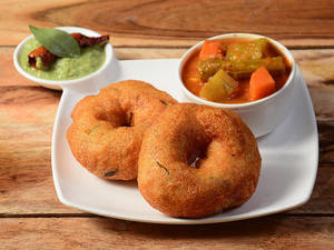 Vada Sambhar 2pcs