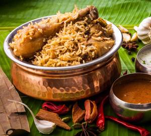 Andhra Chicken Dum Biriyani