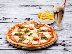 Margherita Pizza (8 Inche) Meal