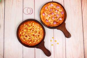 Cheese and Corn Pizza [Large 12 inches Serves 3]