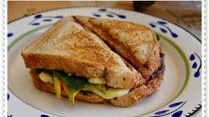 Maxican salsa sandwich